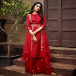 Pooja Sawant Instagram - ♥️ Outfit by @thekesar_studio @viralmantra Jewellery @shillpapuriidesignerjewellery Styled by @trushala_nayak Shot by @shruu_t