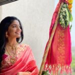 Pooja Sawant Instagram - गुढीपाडवा व मराठी नुतन वर्षाच्या शुभेच्छा 🌸 @kalyanjewellers_official 🌟✨