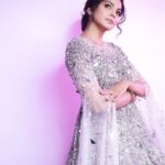 Pooja Sawant Instagram - #filmfare2021 Outfit @rajgharana.rg Styled by @trushala_nayak Mua by @muabyshailesh Jewellery by @style_sparkler Shot by @shruu_t
