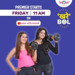 Pooja Sawant Instagram - She’s superfit ,She’s pretty, she’s vivacious, she’s humble, she’s kind , she has immense love for animals & always gives her heart & soul out to protect them , over and above a fabulous human being ♥️… I am sooo sooo happy and delighted to have @iampoojasawant on my show #kharebol 😍😍😍 If you haven’t subscribed to my #youtube channel #wowwithsonali then do it now 💖 Location @bodycraft_fitness Gift hampers @houseofchuzzles #healthshow #fitnessshow #befit #marathiactress #poojasawant #sonalikhare #loveyourself