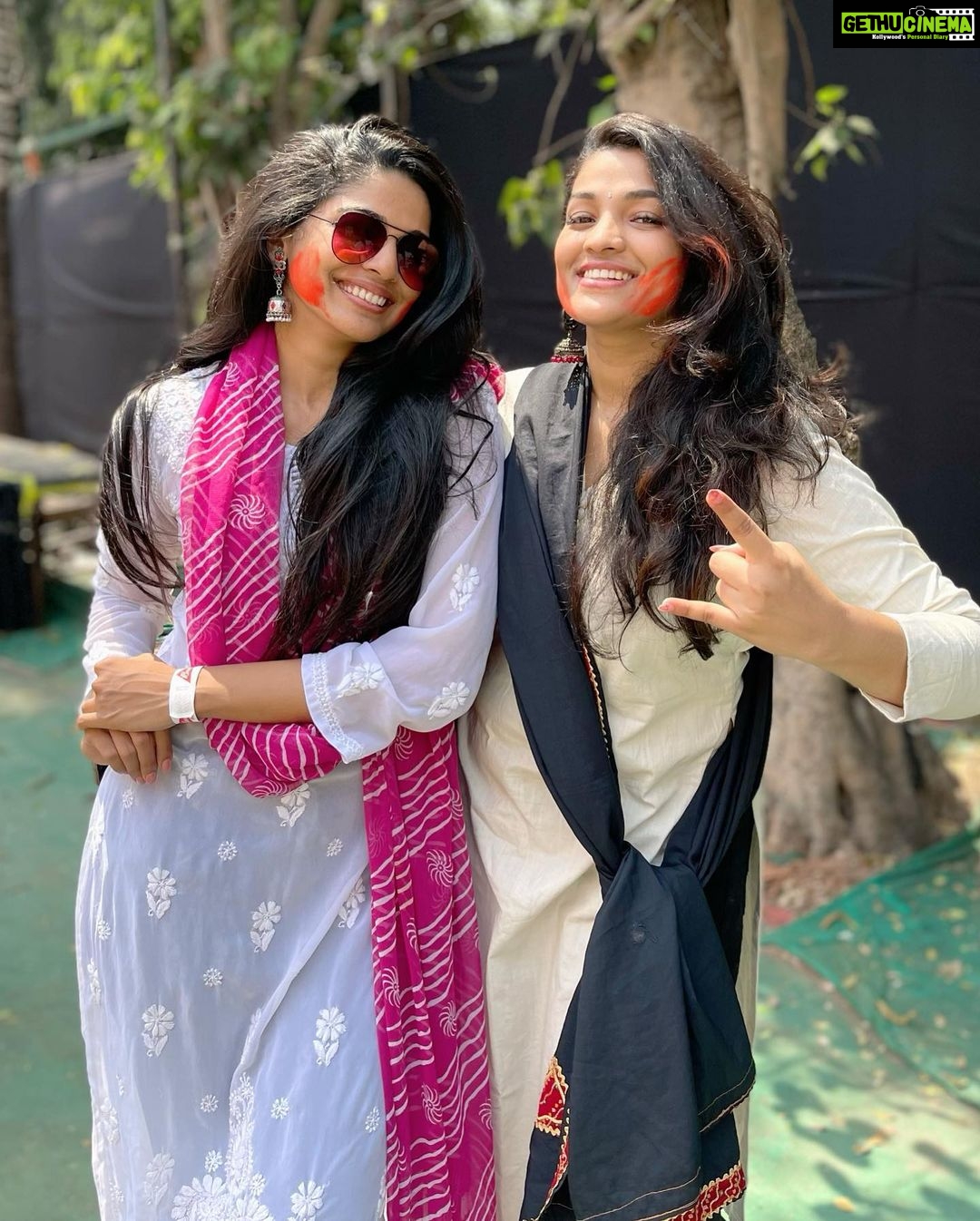 Pooja Sawant Instagram - धुलिवंदनच्या हार्दिक शुभेच्छा #colourful