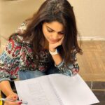Pooja Sawant Instagram - Preparing for my next 🎥