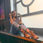 Pooja Sharma Instagram - I just called to say...don't call me ! 😛😜😝☎️📵 #instagram #instalove #vintagetelephones #vintage #boots #kuchbhicaptionbanalo