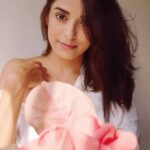 Pooja Sharma Instagram - ...of peaches and blush 💞🌸🎀🌈🦋
