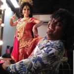 Pooja Sharma Instagram - The Mahishasur ( 'cuz of the hair) to my Mahishasurmardini. Happy Birthday @instaloku.d #makeupartist #joy #mahakalianthhiaarambhhai