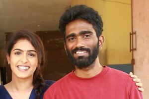 Pradeep Ranganathan Instagram - Happyy bdayy to my first heroine and my first friend in the industry ❤❤ 
@samyuktha_hegde . 
 A lot of sweet memories with you .. Which I couldn't put it in words but I hope u feel the same :) 
The aura you bring when you are around is sooo Samyuktaa hegdeeeishhh😄😄 (I couldn't find an adjective :P ) 
Wishing you a suuperb year and a peaceful life ahead ❤☺