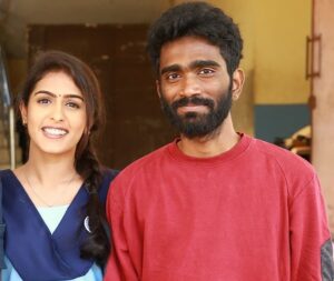 Pradeep Ranganathan Instagram - Happyy bdayy to my first heroine and my first friend in the industry ❤❤ 
@samyuktha_hegde . 
 A lot of sweet memories with you .. Which I couldn't put it in words but I hope u feel the same :) 
The aura you bring when you are around is sooo Samyuktaa hegdeeeishhh😄😄 (I couldn't find an adjective :P ) 
Wishing you a suuperb year and a peaceful life ahead ❤☺
