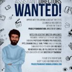 Pradeep Ranganathan Instagram – Looking for Assistant directors, Designers, video editors. 
Come Let’s work together ❤😊