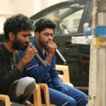 Pradeep Ranganathan Instagram - Happy working with @iamsandy_off :) #JayamRavi24