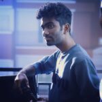 Pradeep Ranganathan Instagram - When I shave :P #shoot #JayamRavi24 Schedule2 :P