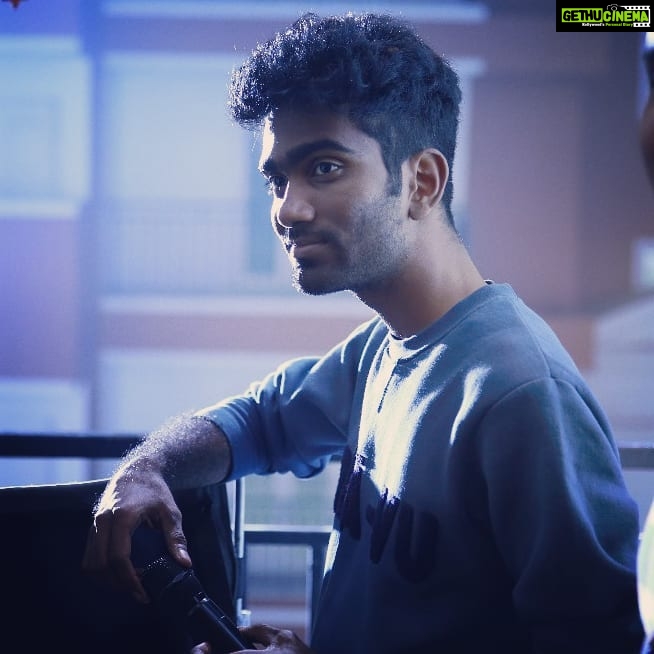 Pradeep Ranganathan Instagram - When I shave :P #shoot #JayamRavi24 Schedule2 :P