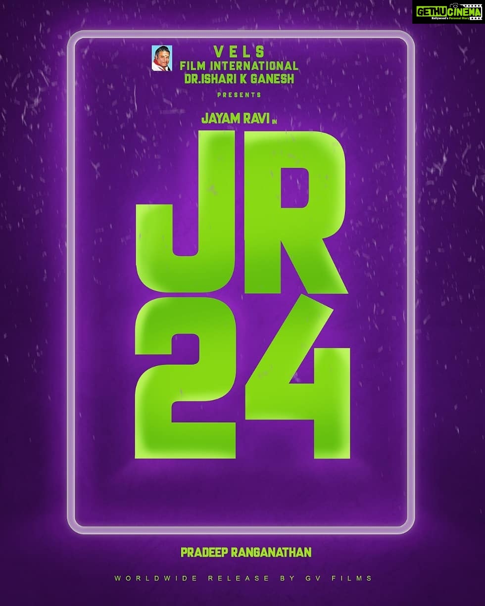 Pradeep Ranganathan Instagram - Very happy to direct Jayam ravi sirs 24th film production by vels film intl :)