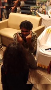 Pradeep Ranganathan Instagram - Pultheesh 😄

#LoveToday 
@archanakalpathi @aishwaryakalpathi @agsentertainment @itsyuvan  #PradeepRanganathan