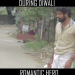 Pradeep Ranganathan Instagram - DIWALI ATTROCITIES .. Hero vs villain :D