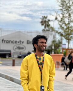 Pradeep Ranganathan Instagram - At cannes film festival 2023