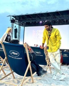 Pradeep Ranganathan Instagram - At cannes film festival 2023