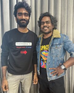 Pradeep Ranganathan Instagram - Did I even imagine I would work with the legend @itsyuvan when I was hearing Paiyaa songs on repeat  during my school days . Anything can happen in life .
-@Ags_production #Production22
@agscinemas @archanakalpathi @aishkalpathi  @onlynikil