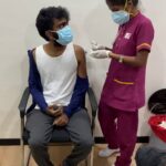 Pradeep Ranganathan Instagram - #covidVaccine with @ashwath_marimuthu