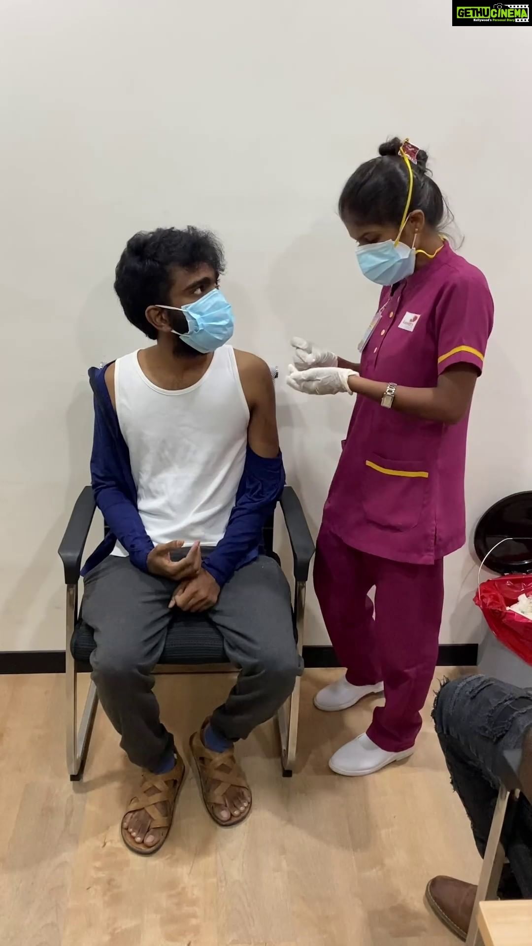 Pradeep Ranganathan - 45.3K Likes - #covidVaccine with @ashwath_marimuthu