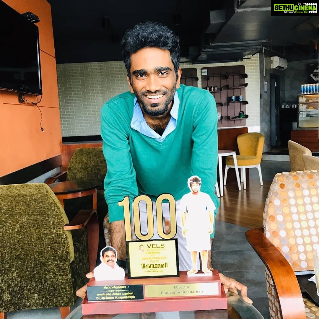Pradeep Ranganathan - 38.3K Likes - #1YearOfBBComali
WoW This has been so fast:) Was like yesterday :) Thanks to the makkal who still have it in their heart.I see the seed of Manidham growing everywhere:)
I'm happy when ppl relate Manidham to Comali ❤☺
Meet u all with D next update soon :)
I know Im taking time,but it will be worth it :D
