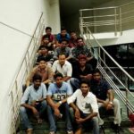 Pradeep Ranganathan Instagram - Throwback 2016 College Friends ❤ Got connected on Zoom Call yesterday again 😄 Though we meet often .. Summa zoom call pathi solnum ilaya :P who else on video calls? SSN Auditorium