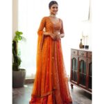 Pranutan Bahl Instagram - decoding the #MehendiLagiHai look for you guys 🧡 And we crossed 10 Million views, so thank you, everyone 🥰🥳 Outfit: @paulmiandharsh @ease_kv @viralmantra Jewellery: @anayah_jewellery @spiffypublicrelations Styled by: @shreyaagoel Make up: @mayura_makeup_hair Hair: @sunny_hairr @kavitaparmar_makeup_hair