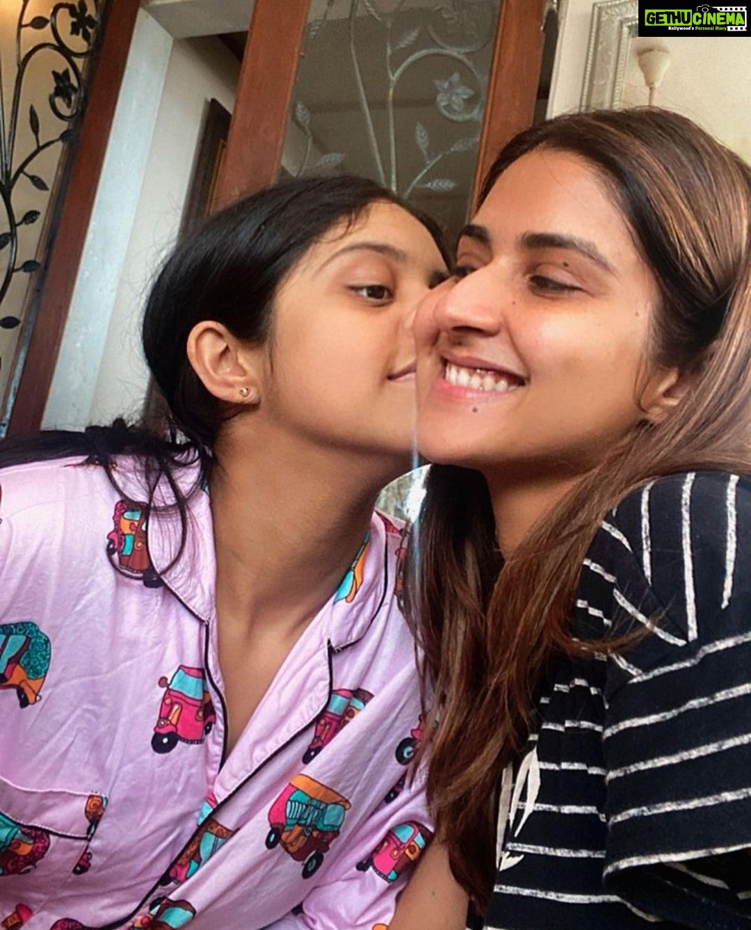 Pranutan Bahl Instagram - happy birthday my forever soulmate.. the coolest, super talented and my whole fulll heart 🥺♥️ Just be you always my baby (but try ragging me a bit less 😒🙄) You and I, me and you.. nothing like sisters ♾️🧿 P.S- don’t talk to boys (ever)🤨🤪