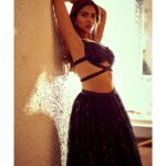 Pranutan Bahl Instagram - 🖤 Outfit- @houseofneetalulla @amigos.rizwan Jewellery- @aquamarine_jewellery Photography- @rohnpingalay Hair- @sunny_hairr @kavitaparmar_makeup_hair Make up- @shankarsawantmakeup Location- @studio.adore
