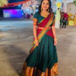 Preethi Sharma Instagram - Beautiful halfsaree from @mickeyfashions6 ❤️ #preelovesyou☮️ #aadhya #padamatisandhyaragam #zeetelegu Hyderabad