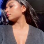 Preethi Sharma Instagram - Blessed mess 🫶🏻🖤 #preelovesyou☮️ #shootmode #workaholic