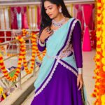Preethi Sharma Instagram - Throw 🔙 Lovely customised dress designed by @__ru_hii_ 🥰 Beautiful jewellery from @new_ideas_fashions 🥰 Chennai, India