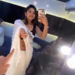 Preethi Sharma Instagram - 🤍🖤 #preelovesyou☮️ #zeetelegukutumbamawards2022 #hyderabad #zeetelegu #padamatisandhyaragam #aadhya