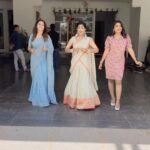 Preethi Sharma Instagram – 🫶🏻 
With beautiful @preethi_srinivaas and @soundaryareddy_official 
#preelovesyou☮️ #padamatisandhyaragam @zeetelugu