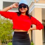 Preethi Sharma Instagram - “There is a shade of red for every women”❤️✨ #preelovesyou☮️