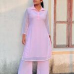 Preethi Sharma Instagram - Beautiful customised kurta and palazzo from @petals.chennaiii 😍 #MALAR #suntv #preelovesyou☮️