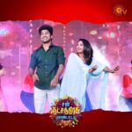 Preethi Sharma Instagram - Celebration Mode On 😍🔥 Stills from Sun Natchathira Kondattam - Theni #SunTV #SNKTheni #MalarOnSunTV #SunDigital @preethi__sharma__official @agni_actor