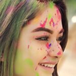 Preethi Sharma Instagram - Happy Holi 🙏🏼🥰 #preelovesyou☮️