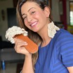 Preeti Jhangiani Instagram - You can do anything you put your heart, mind and soul into. Far more than you can imagine . Be fearless ! #thursdaymotivation #thursdayvibes Love my bag, slippers and earrings by the fab @love__me__knots Thanks @exhibitions.mumbai
