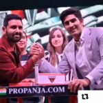 Preeti Jhangiani Instagram - #Repost @viralbhayani with @get_repost ・・・ Parvin Dabas and Preeti Jhangiani’s company @Swenentertainment launched the biggest Indian arm wrestling tournament ever seen in India THE PRO PANJA LEAGUE @armwrestlingindia in New Delhi at Thyagaraj stadium . The HON’BLE MOS Sports Shri @KirenRijiju and boxing superstar @SinghVijender inaugurated the event and even sportingly had a game of Panja on the arm wrestling table. More than 250 Athletes participated from over 15 States of the country and 2 international referees presided over the bouts . The first edition of the #ProPanjaLeague will take place in 3 months time over 12 cities of the country. #panja #fitindia #parvindabas #preetijhangiani @dabasparvin @jhangianipreeti