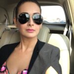 Preeti Jhangiani Instagram - Back into #eventmode #carfie