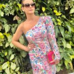 Preeti Jhangiani Instagram - Of brunches and more ... loving this fab one shoulder from @manisharorafashion #manisharora Thanks for the pics @priankaadvani ! Su Casa Bandra