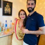 Preeti Jhangiani Instagram - His turn next! @puneetthadani may your #marriedlife be full of happiness , fun and excitement ❤️ #brother #shaadi #shaaditime #letthefestivitiesbegin