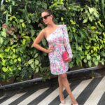 Preeti Jhangiani Instagram - Of brunches and more ... loving this fab one shoulder from @manisharorafashion #manisharora Thanks for the pics @priankaadvani ! Su Casa Bandra