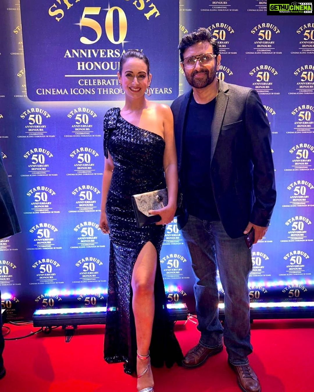 Preeti Jhangiani Instagram - Thank you @stardustmagazineindia for a glorious evening ! #stardust50anniversaryawards