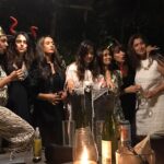 Preeti Jhangiani Instagram - Halloween 👻 nights #halloween Aswem Beach, Goa