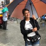 Preeti Jhangiani Instagram - Under my #umbrella ... today s rains have me reminiscing ..#throwback to #kohsamui #monsoon #mumbairains #mumbaimonsoon #rainyday
