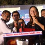 Preeti Jhangiani Instagram - Amazing atmosphere and fabulous initiative by Shri @gadkari.nitin ! To be the guest of honour at the #khasdarkridamahotsav, with more than 50 sports under its belt was an honour and a sporting experience like no other ! Let’s all work towards making India a sporting giant! @propanjaleague #armwrestling #sports #sportsevent #nagpur