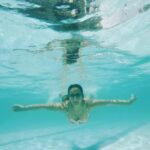 Preeti Jhangiani Instagram – Best way to beat those#mondayblues
 #monday #swim #bestexercise #cool #calm #pool