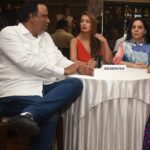 Preeti Jhangiani Instagram - At the #unveiling of the beautiful artwork by #sangeetababani at #ottersclubandra with Honourable Minister Mr. Ashish Shelar #ashishshelar #artwork #artforcharity