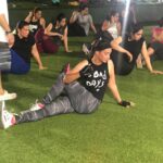 Preeti Jhangiani Instagram - The best and most important part of your #workout! Enjoying my #stretch after an intense class of @sculptx_by_rahul_pardasany @resetlifeindia Watch my journey on the @fitnessindiashow and the #sonylivapp RESET